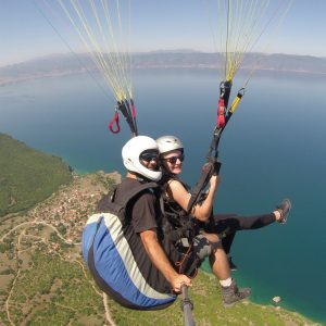 Tandem_Paragliding_Over_Ohrid_NP_Galicica_Acrobatic
