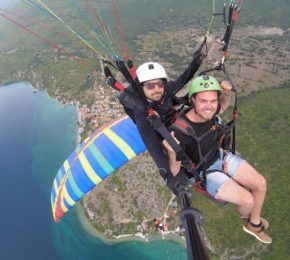 Asl 1300 from Galicica Mountain Tandem Paragliding Ohrid