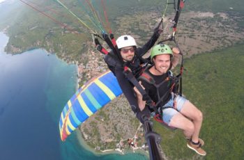 Asl 1300 from Galicica Mountain Tandem Paragliding Ohrid